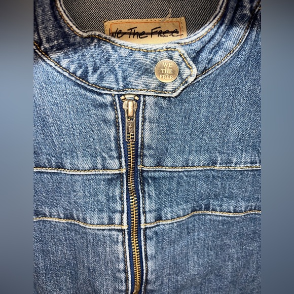 We The Free Fast Lane Denim Moto - Picture 15 of 15